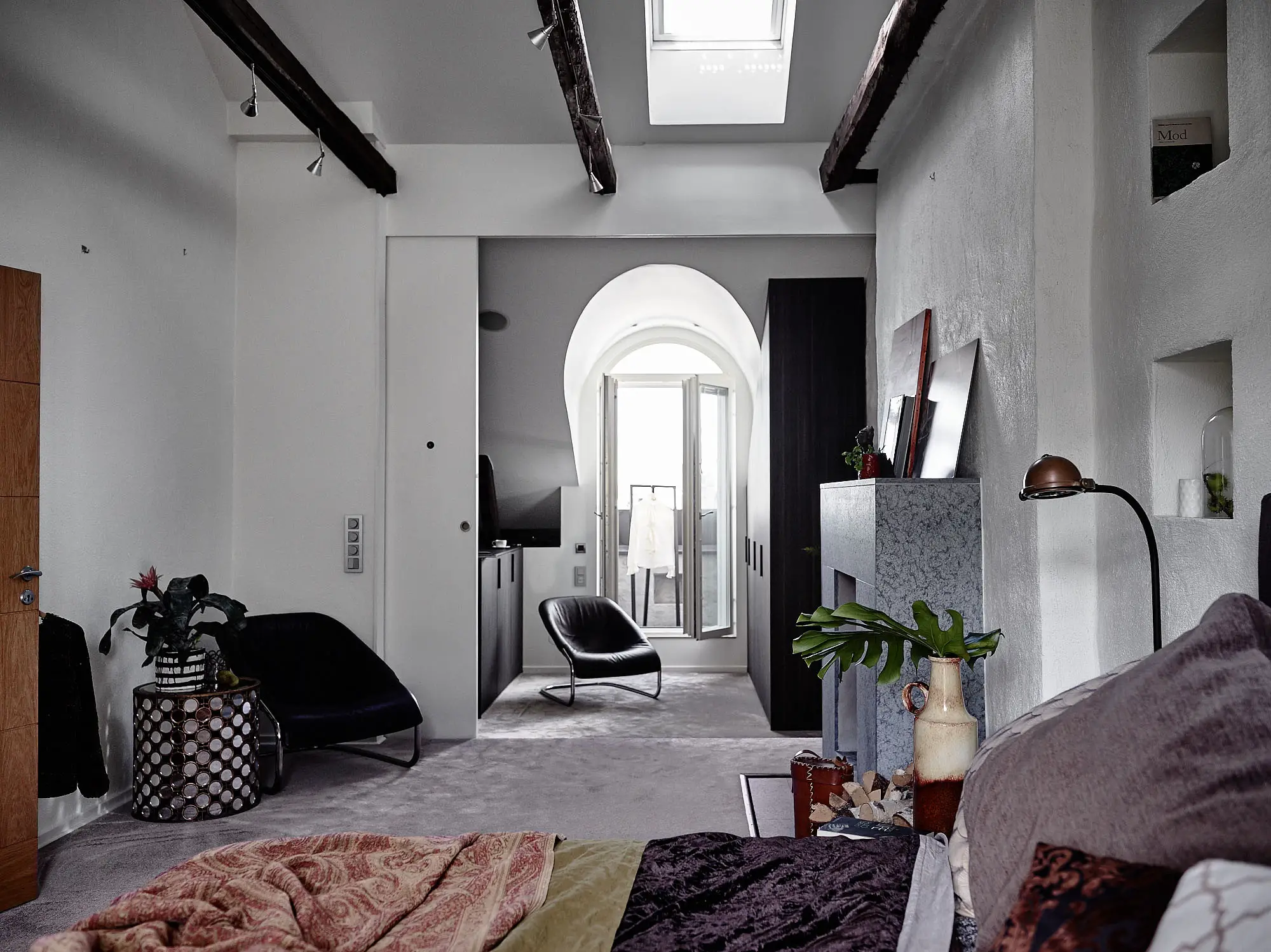 "斯德哥尔摩特色 loft，超大空间里的宁静天堂"-17