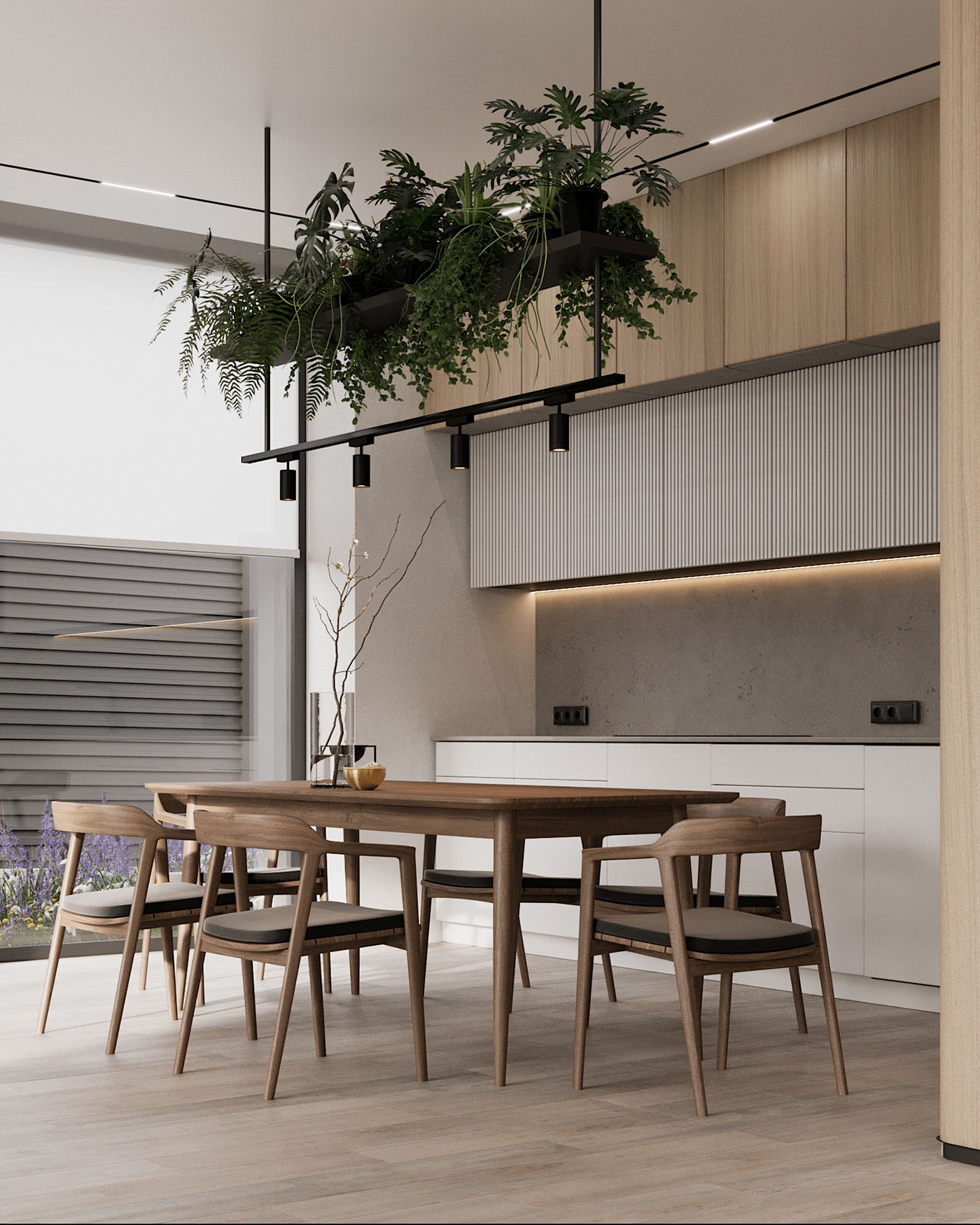 165㎡原木与灰色 打造出超精致的住宅-8