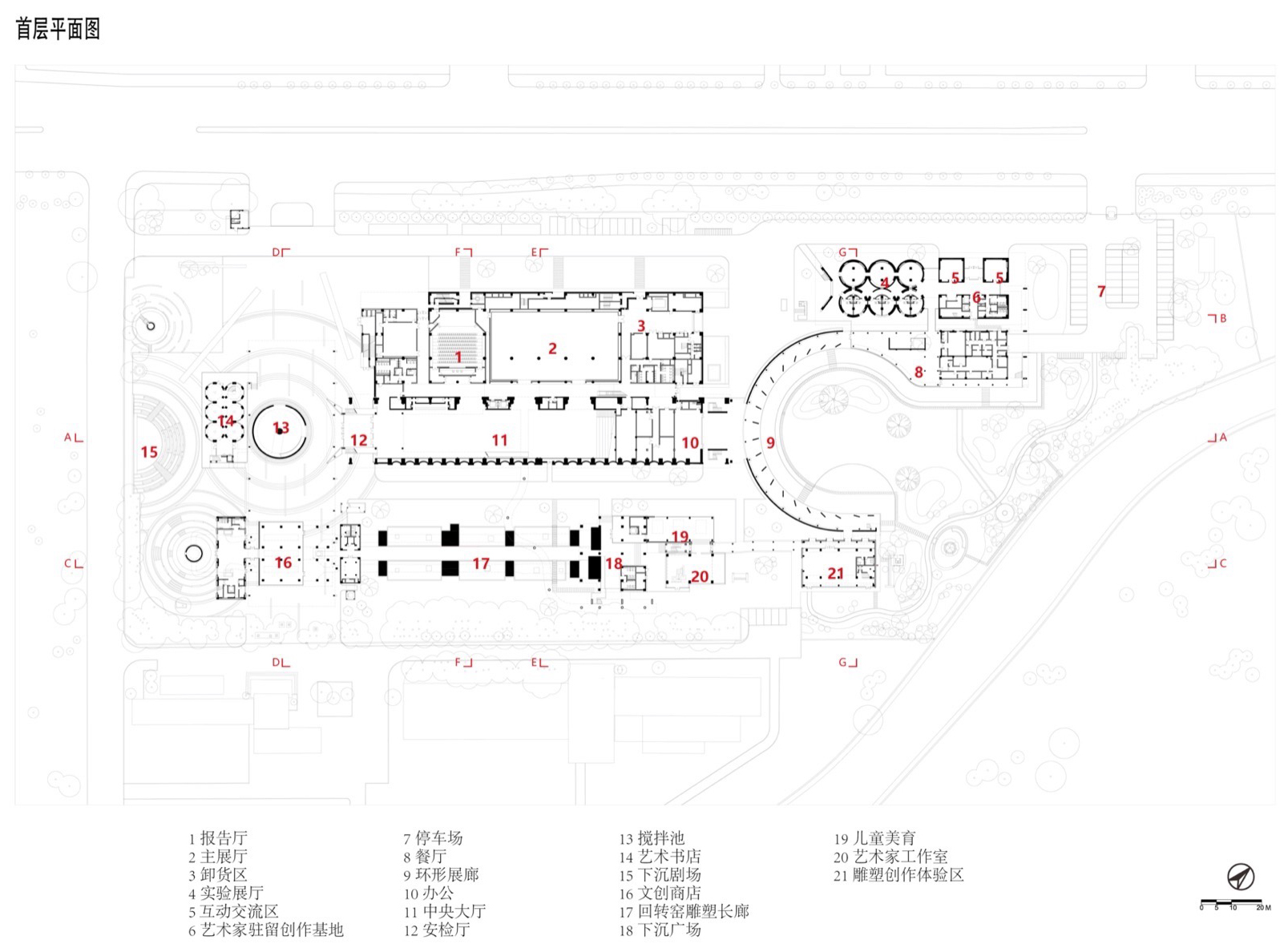 西藏美术馆丨中国拉萨丨同济大学建筑设计研究院-123