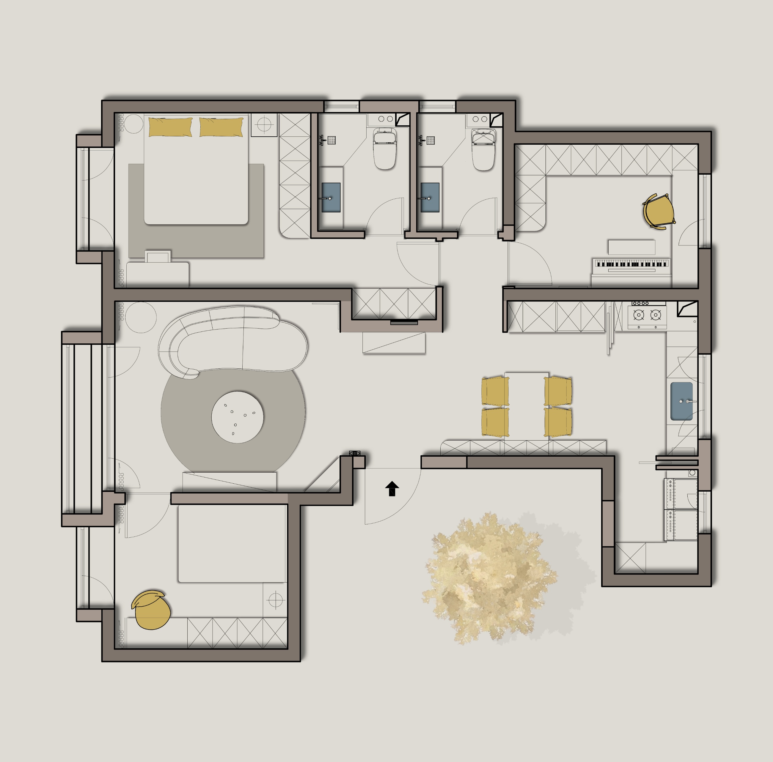 东木设计｜薄荷味儿硬糖的家-16