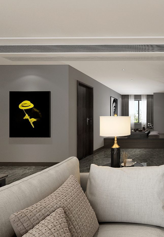 九里晴川现代轻奢风,高级灰与轻奢的完美融合-13