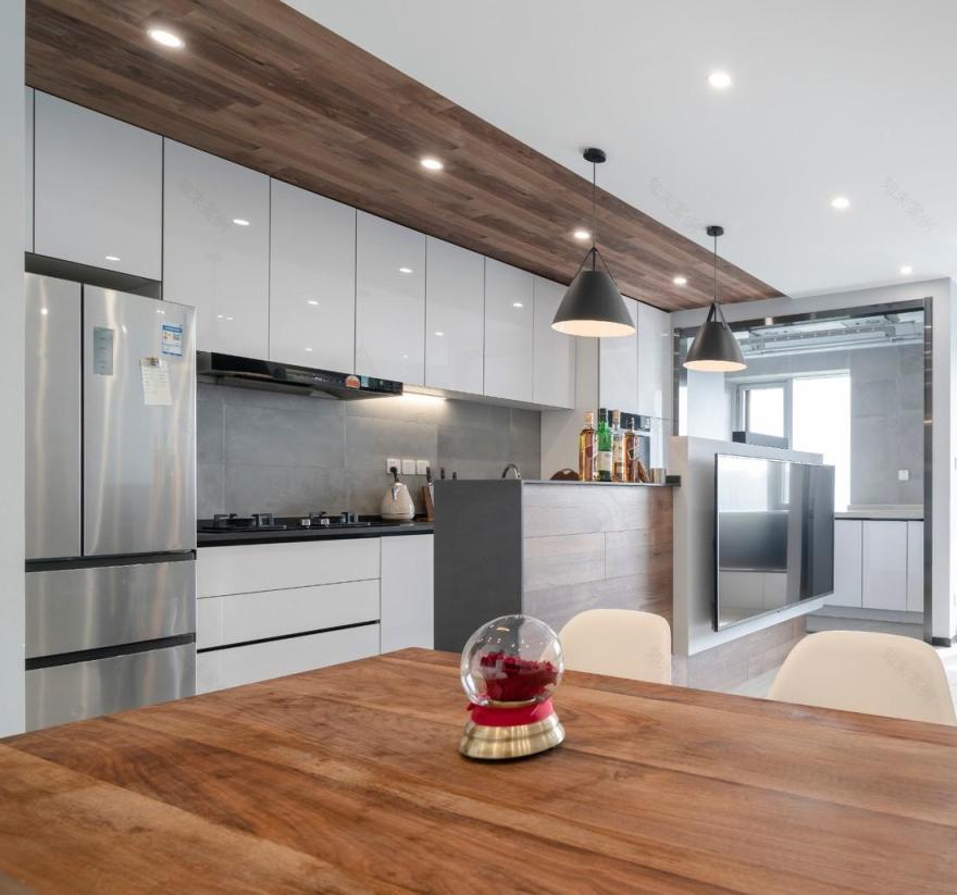 荣京道公寓虚实嵌入设计,打造复合空间家居-18