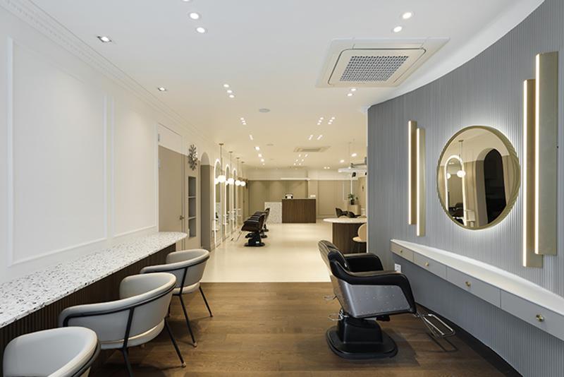 简约时尚的 38 平米美容院设计-8