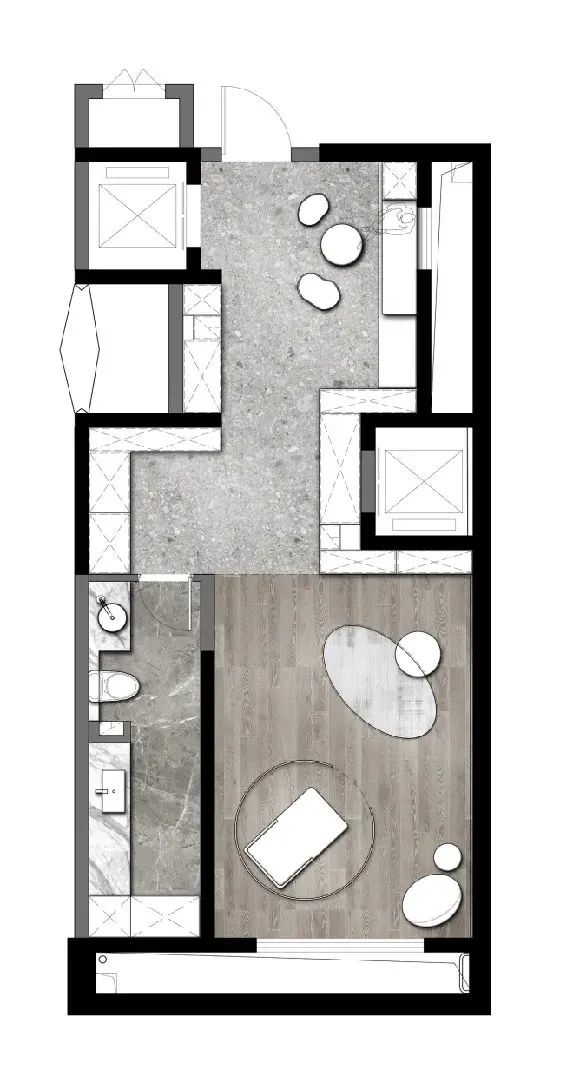 京投发展锦悦府-- 叠拼样板间 | 室内外共存的宁静空间-54