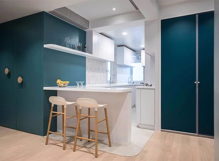 香港公寓的北欧风改造 | 幽雅清新,温暖舒适-1