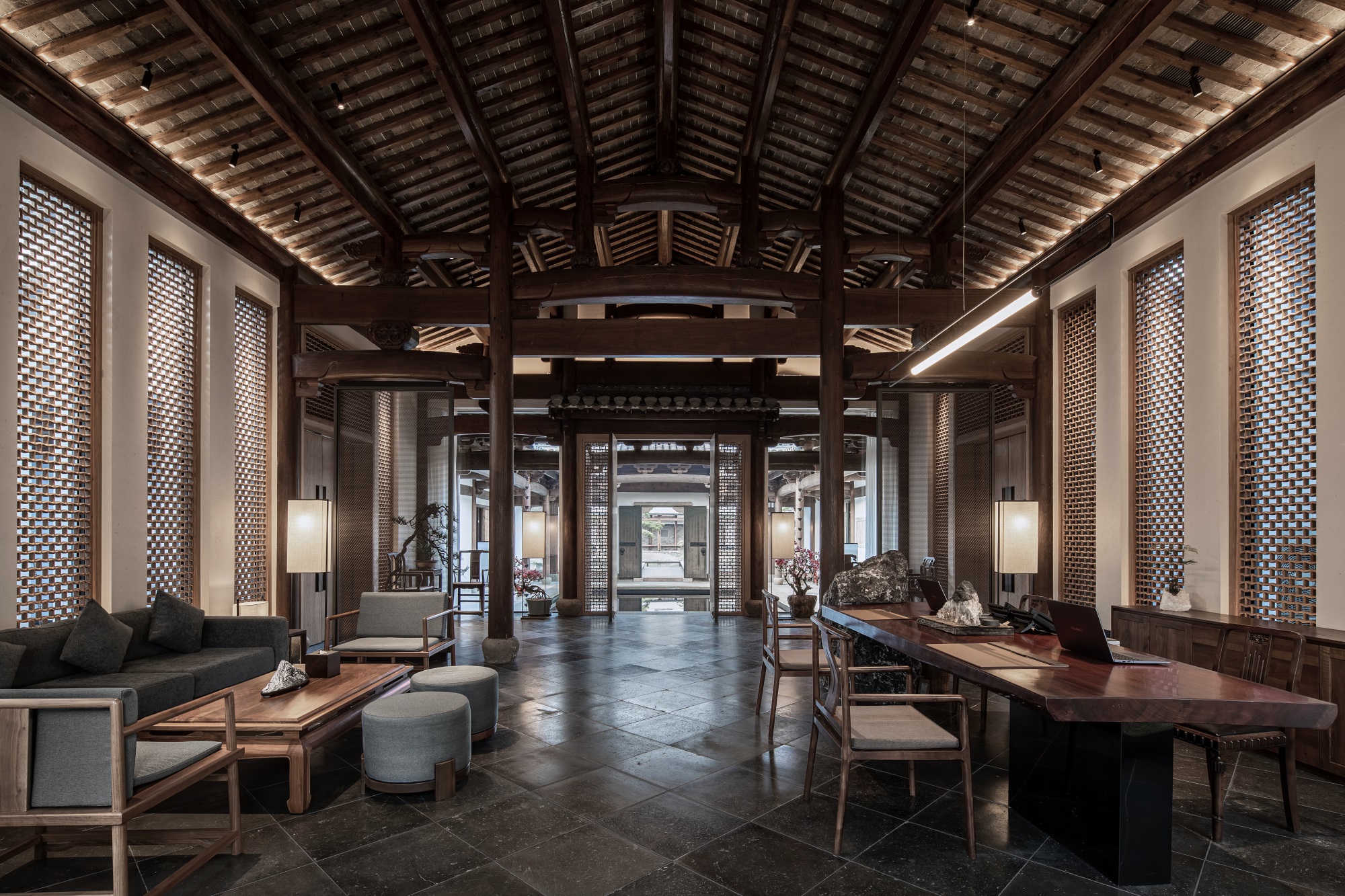 黄山紫阳烟雨度假酒店丨中国安徽丨风合睦晨空间设计-114