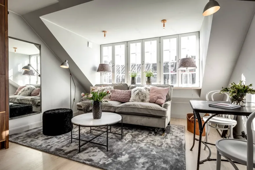 同一大厦内的三套风格统一又各具特色的公寓设计-15