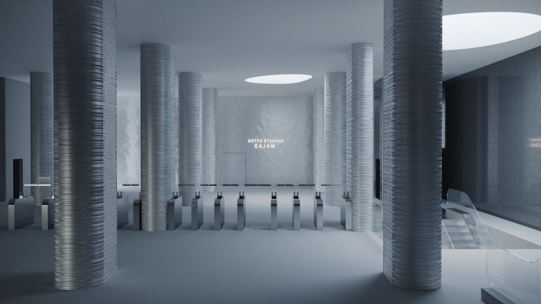 贝尔格莱德地铁线路设计（Lot A段）丨Stefan Danilović等建筑师团队-83