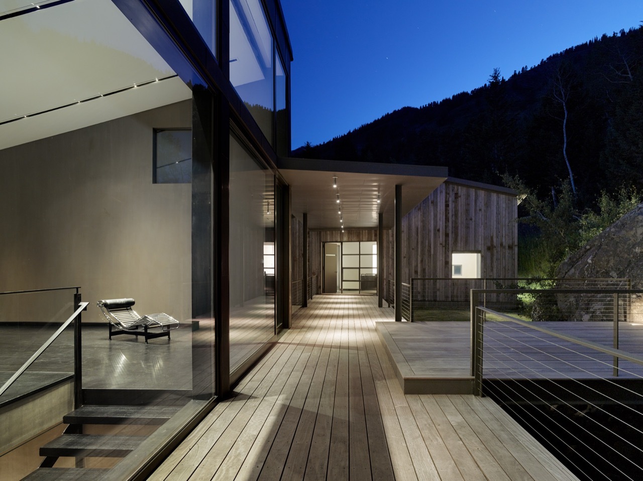 美国巨砾度假居(America Boulders holiday home)丨Carney Logan Burke Architects-26