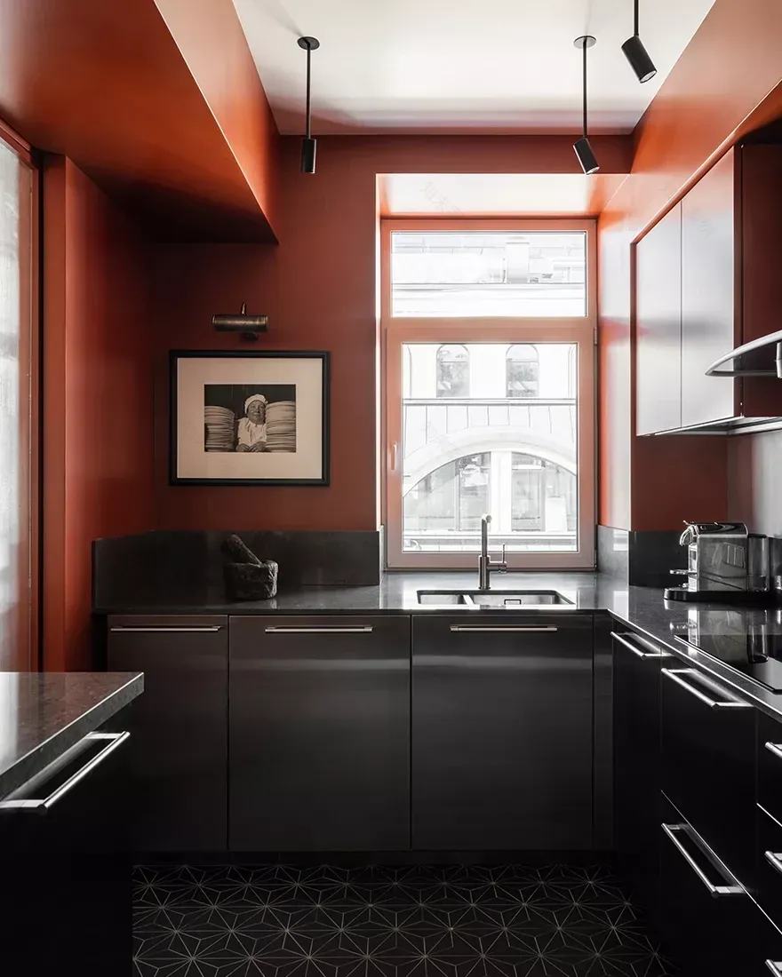 Studio RE设计的有丰富历史的公寓丨俄罗斯莫斯科丨Studio RE建筑工作室-13