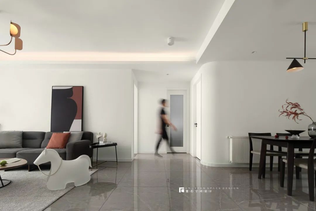 清颜 | 壹石设计打造素雅又不失热情的家居空间-20