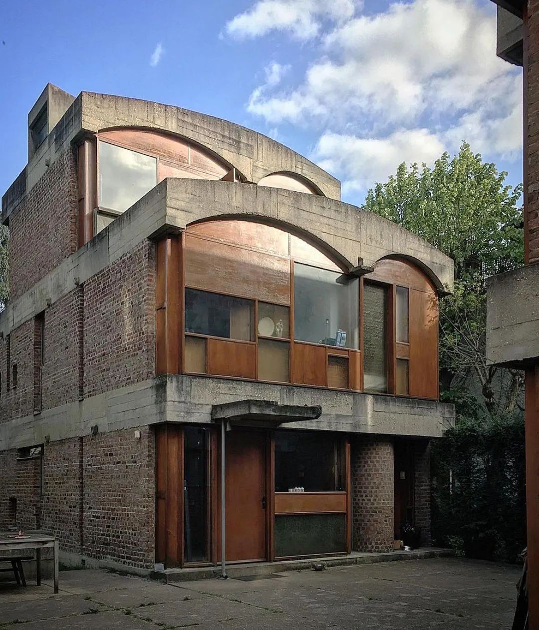 Maisons Jaoul 私人住宅设计丨法国巴黎丨勒·柯布西耶-13