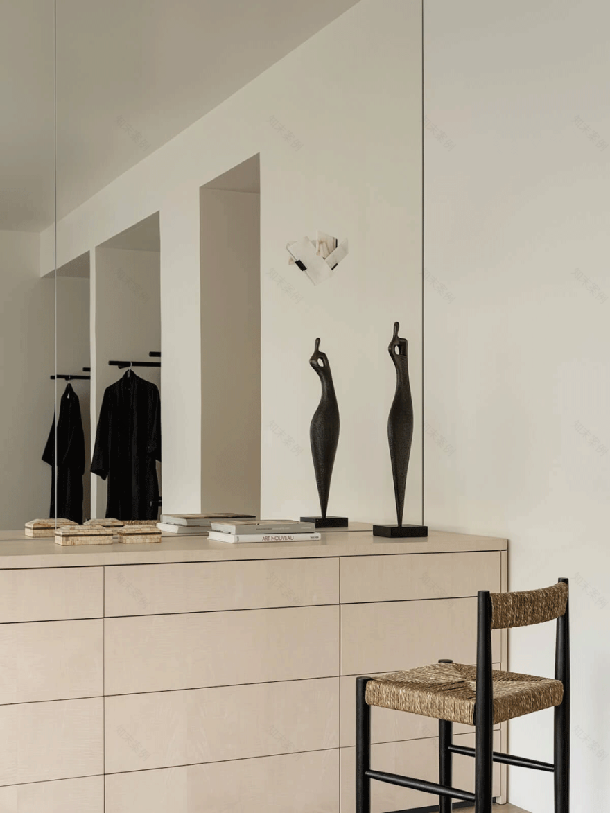 500㎡现代主义别墅,温柔中性色的质感家-51