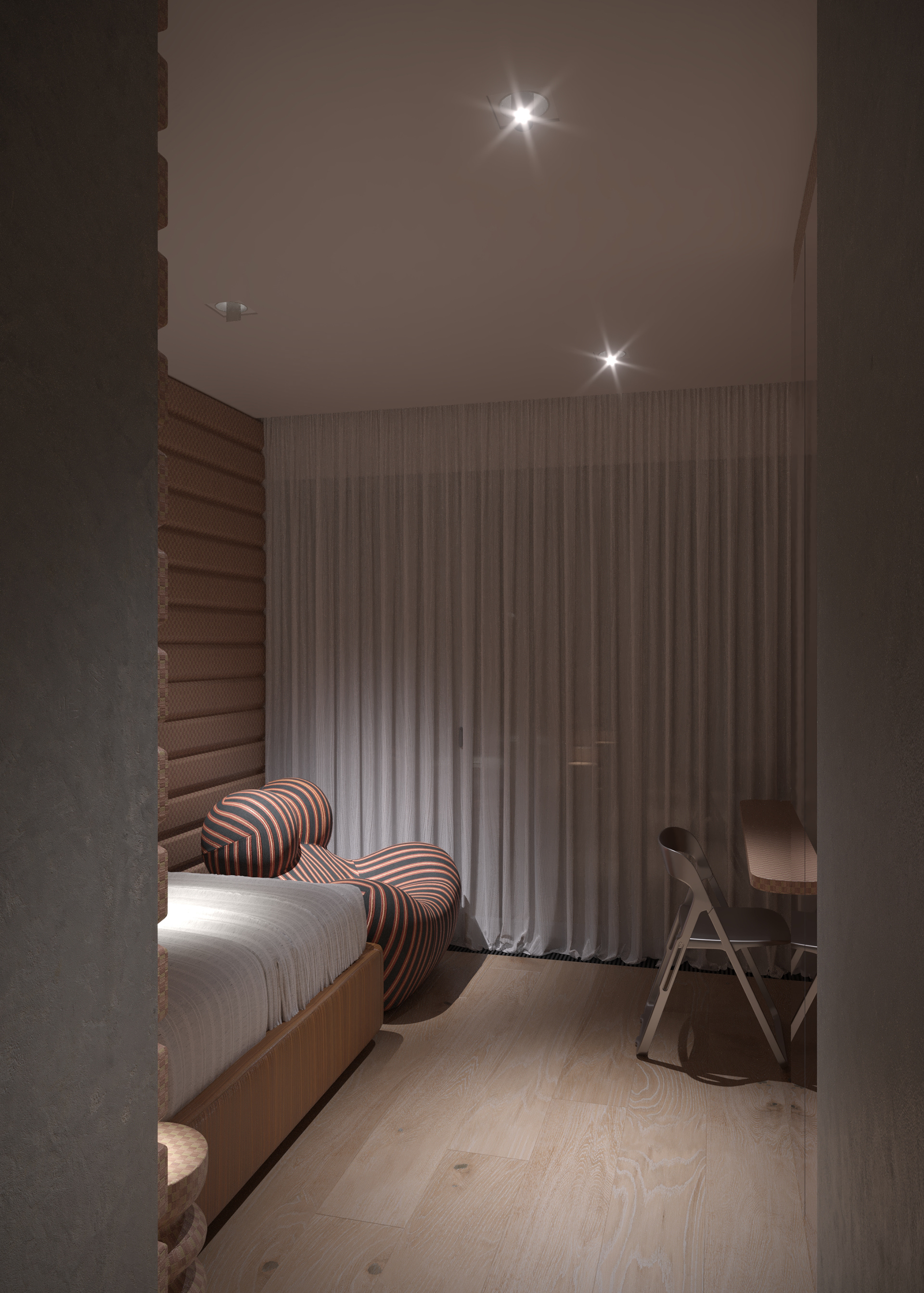 Zorlu Residences / Secondary Room.-5