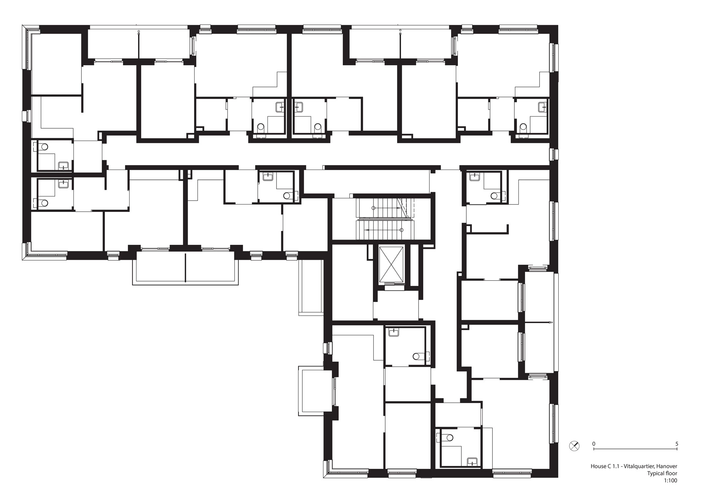 塞勒霍斯特活力街区丨德国汉诺威丨TCHOBAN VOSS Architekten-36