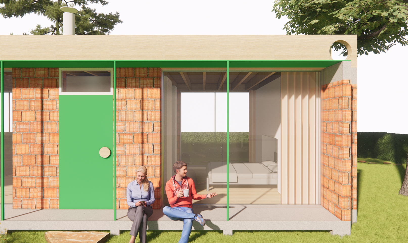 平房；小屋；别墅丨MO architecten-17