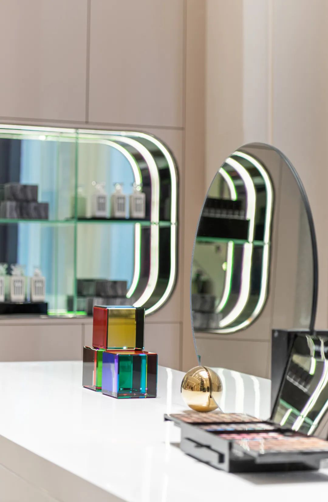 兰州铂悦花园 LOFT | 奶茶色温柔空间,优雅美妆博主生活-33