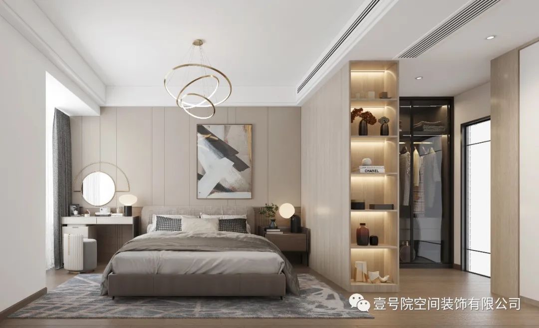 雍容华府现代住宅丨壹号院空间装饰-43