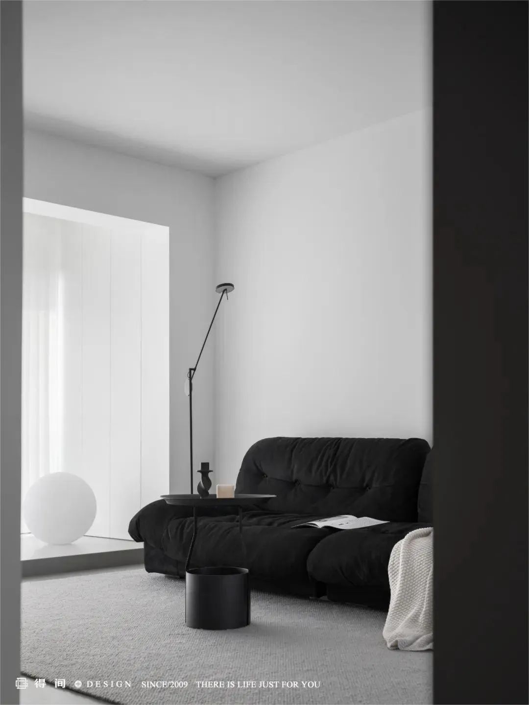 得间设计丨107㎡中古风二人世界，于平凡生活中拿捏住电影里的高级感-128