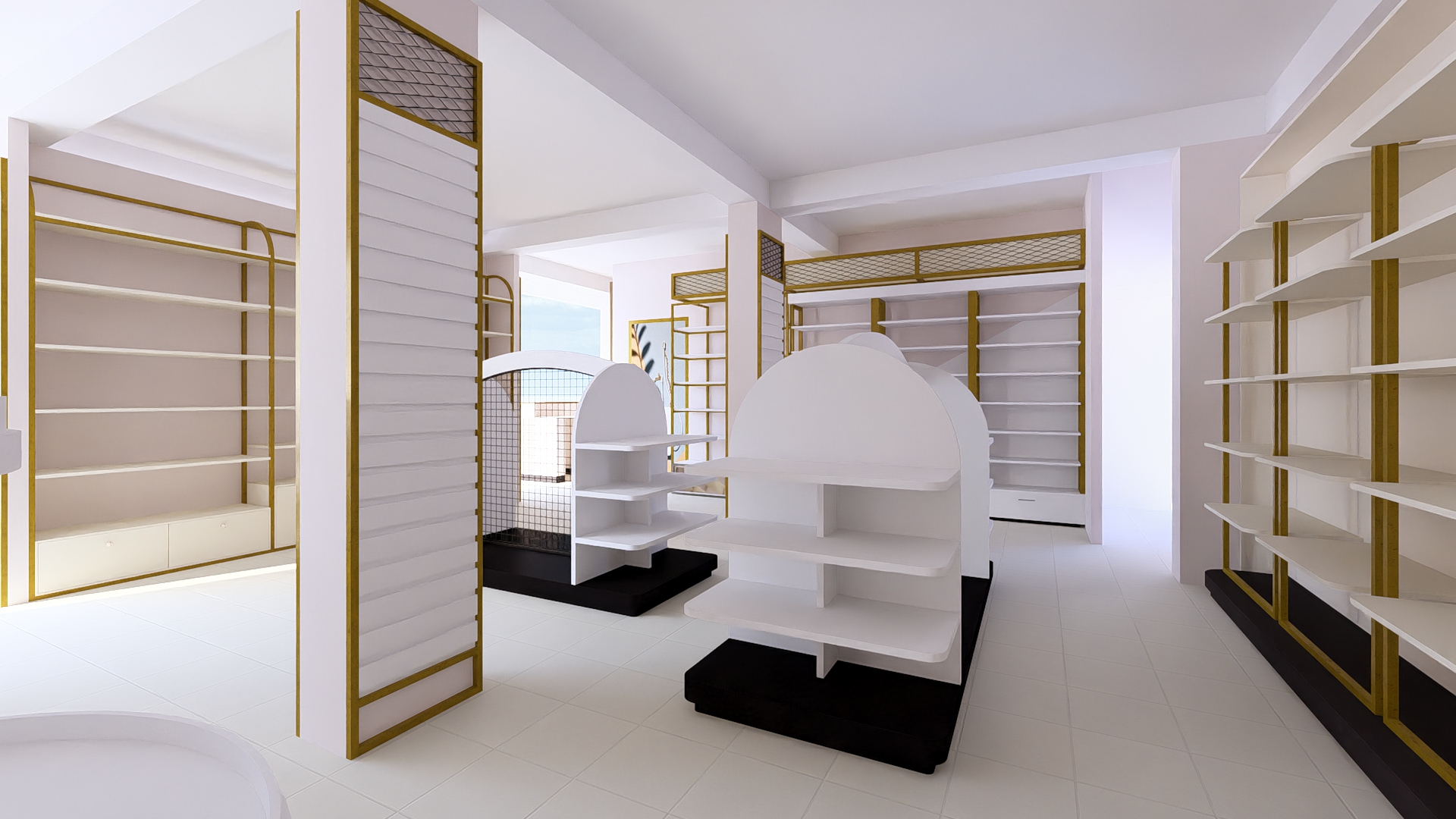 Cosmetic Shop Design-5