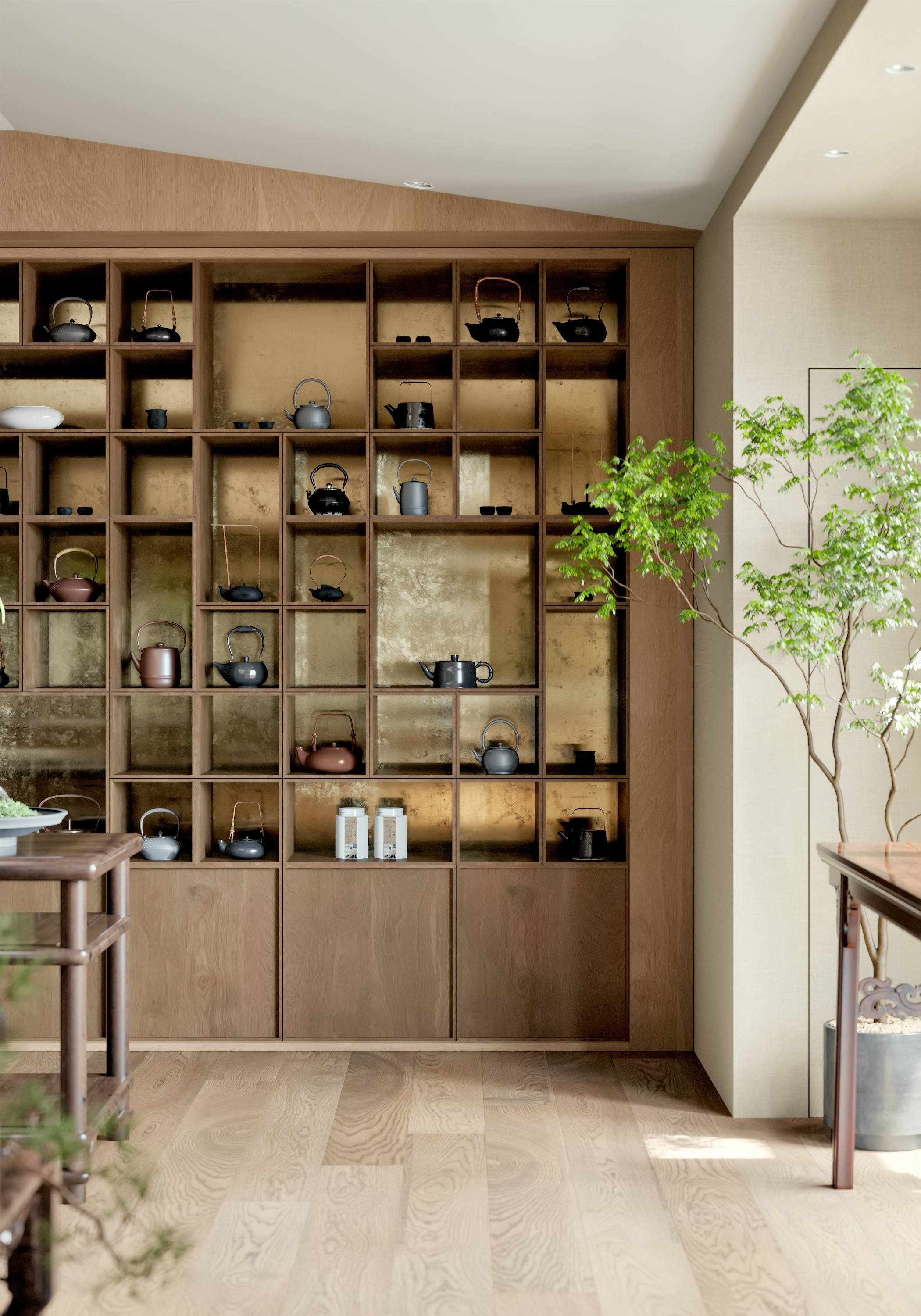 中式艺术中心风效果图表现-20