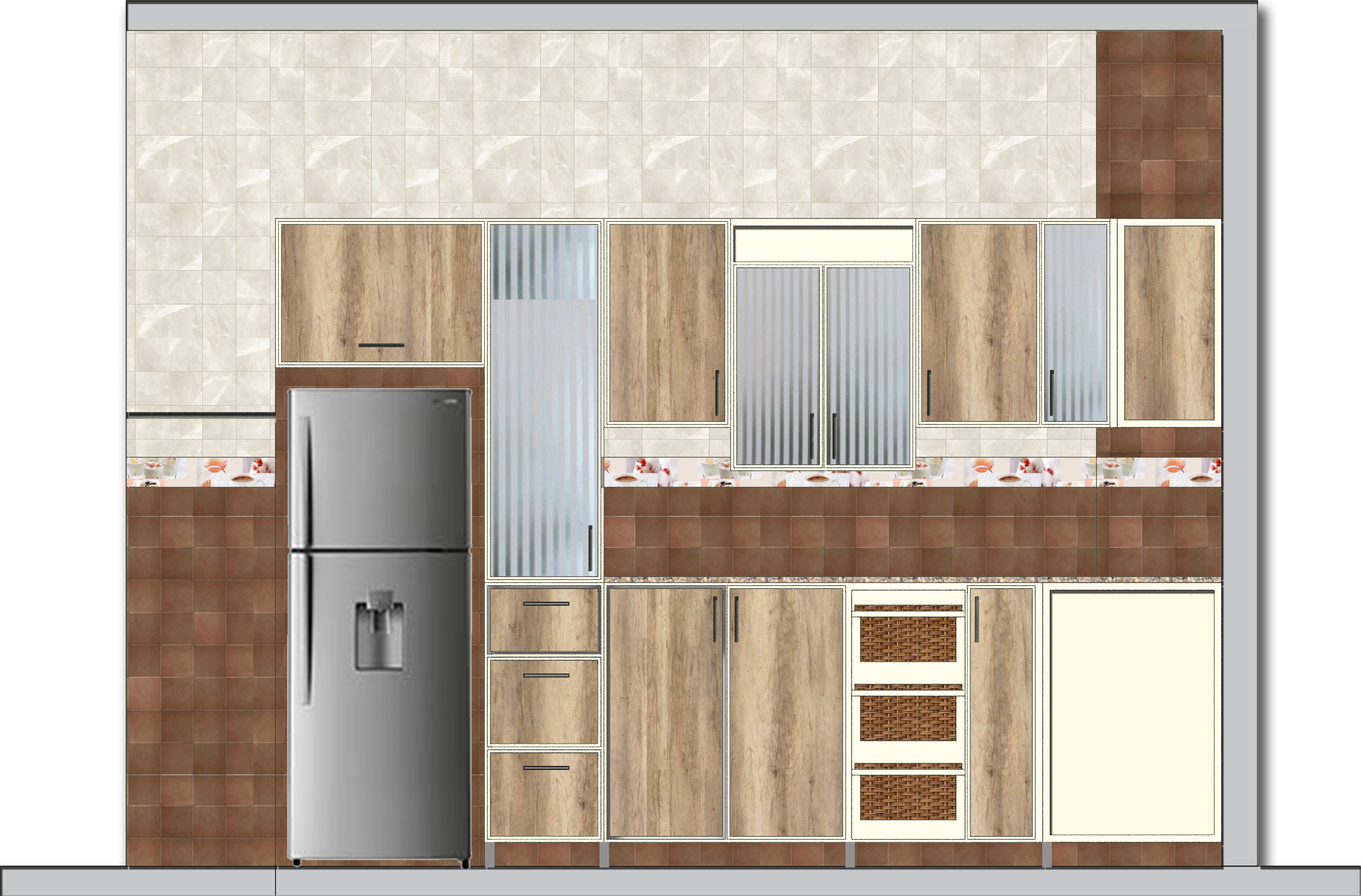 Design and Shop drawings for Kitchen-1