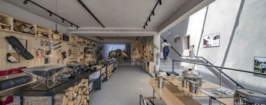 Snow Peak 紫旸山庄店 Snow Peak Cafe丨中国北京丨弘石设计-6