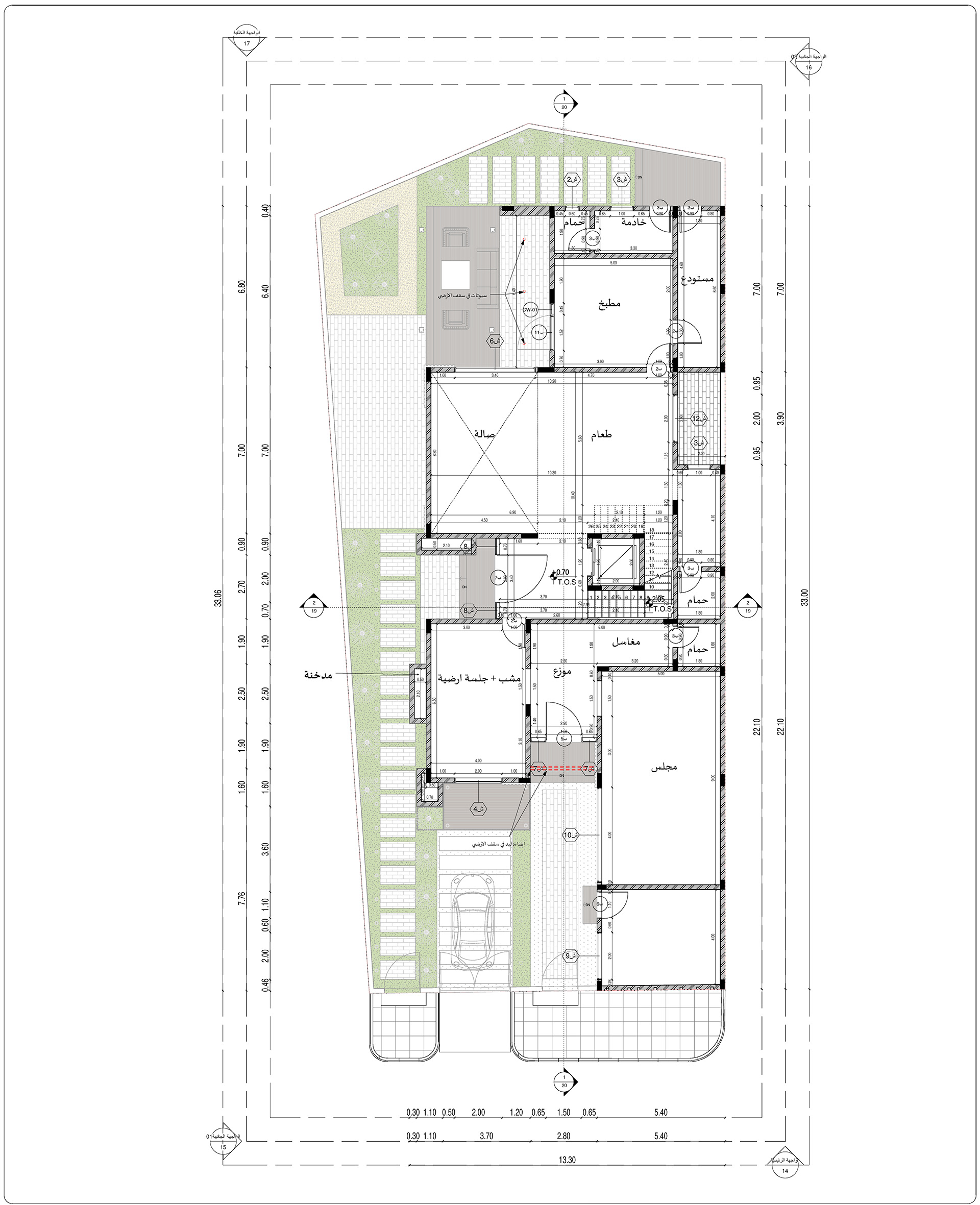 B·H·住宅外部套餐丨沙特阿拉伯丨Bariq Consultants-5
