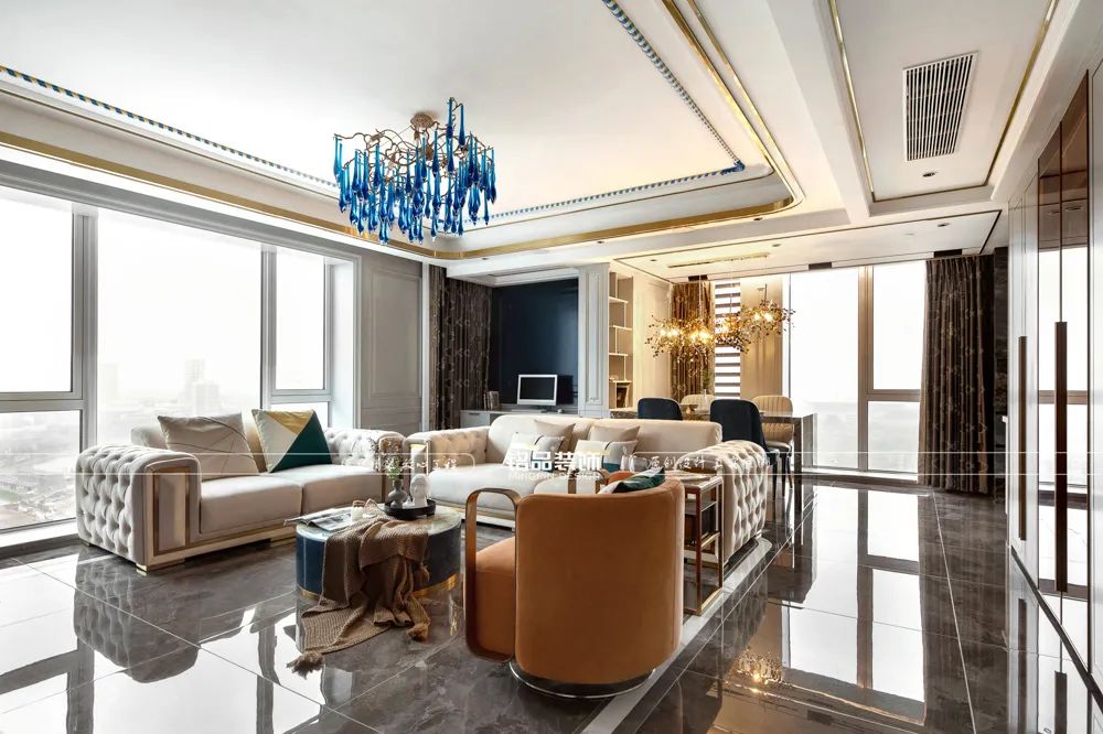 119 方横厅装出超大平层丨铭品装饰-21