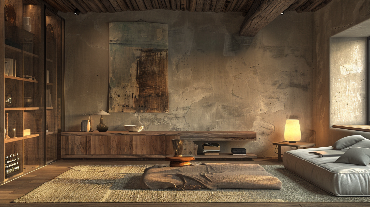 侘寂（Wabi-sabi ）风格的室内设计-43