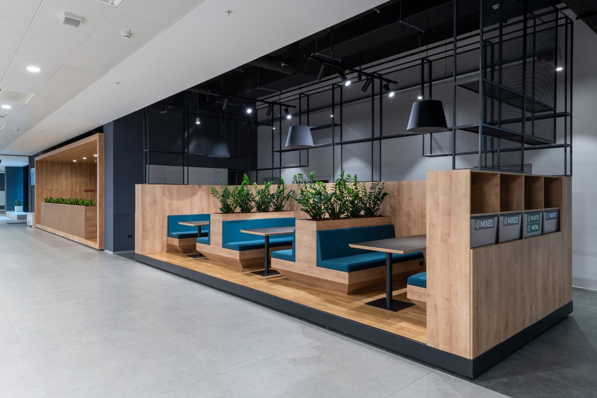 绿色 oasis 的创新办公室设计  梅莱克斯办公室丨保加利亚索非亚丨Fimera Design Studio-35