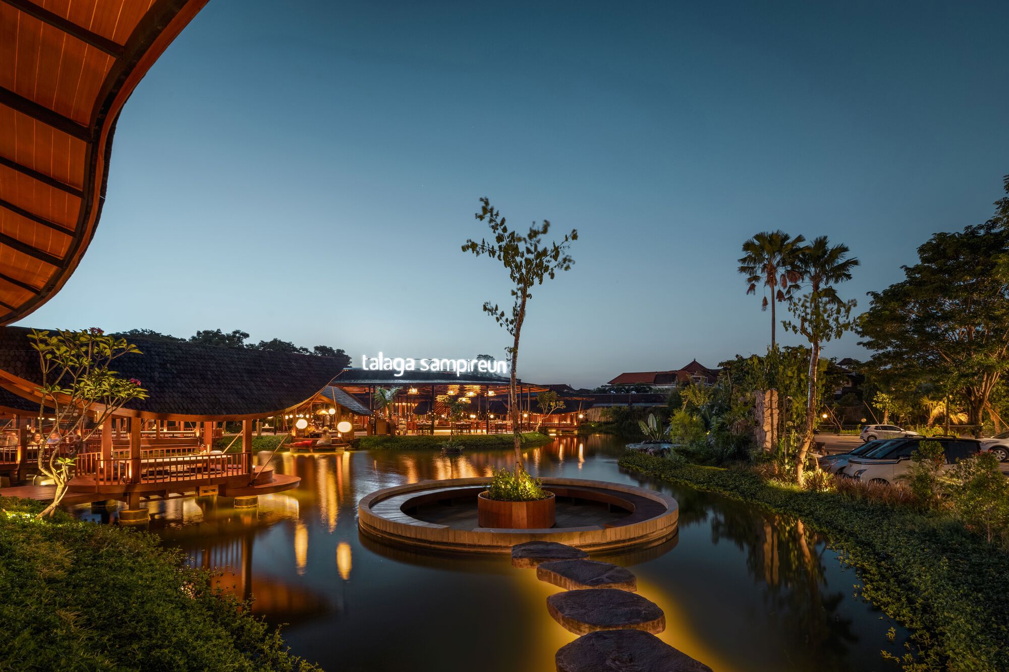 Talaga Sampireun Bali 餐厅丨印度丨KThengono 设计工作室-40