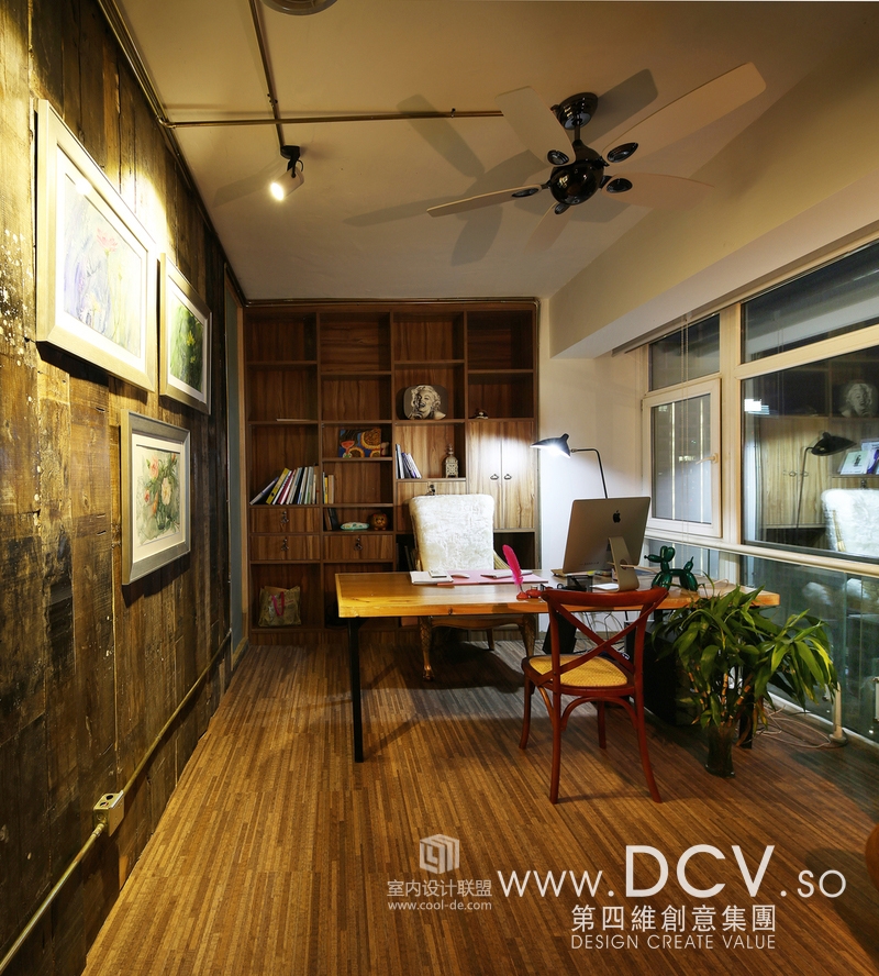 西安有艺术气息的设计公司-DCV第四维办公室（高新区旺座国际城)-33