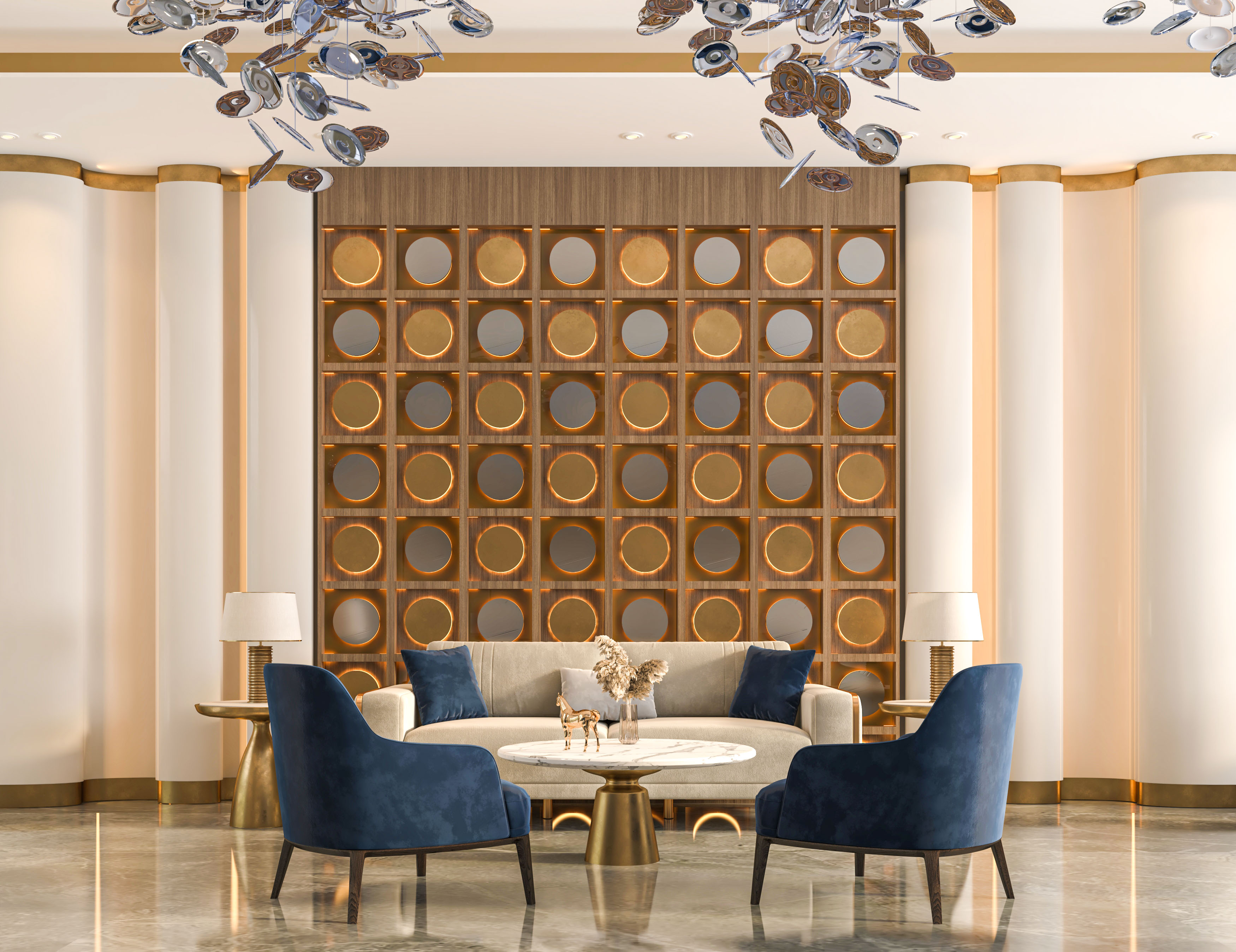 贵宾休息室设计-7