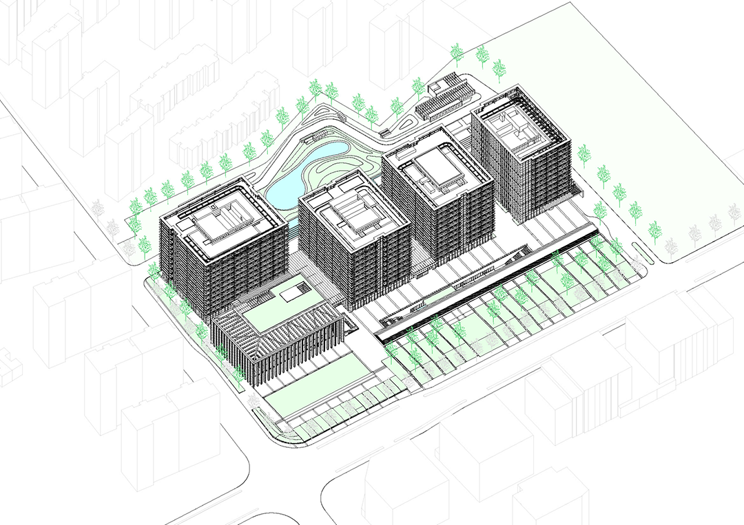 上海现代汽车服务产业集聚区尚鸿商务中心丨中国上海丨致正建筑工作室等多家机构-18