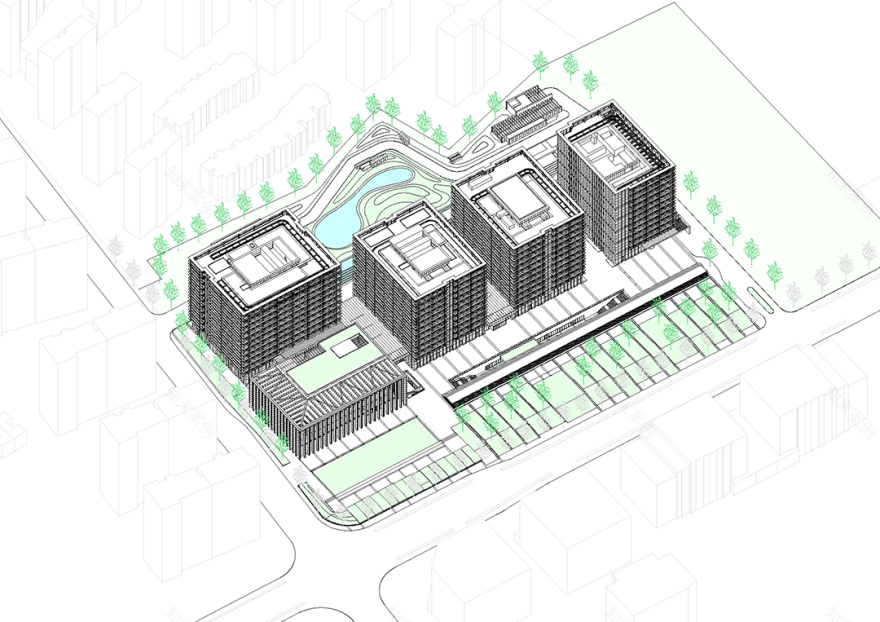 上海现代汽车服务产业集聚区尚鸿商务中心丨中国上海丨致正建筑工作室等多家机构-18