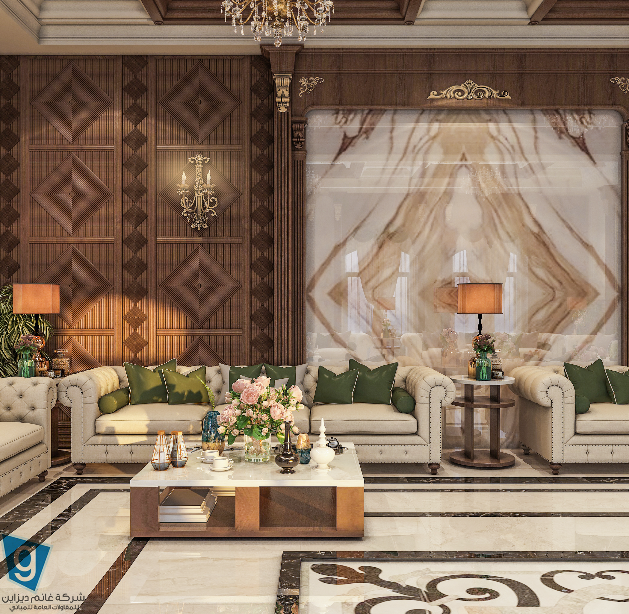 Classic Wooden Reception-2