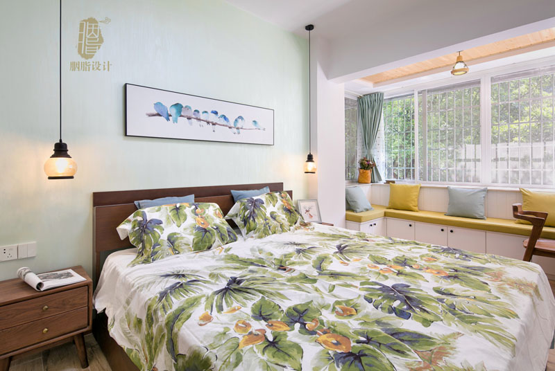 华南理工南秀村四口之家北欧风改造-51