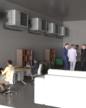 Office 3D Model Design
