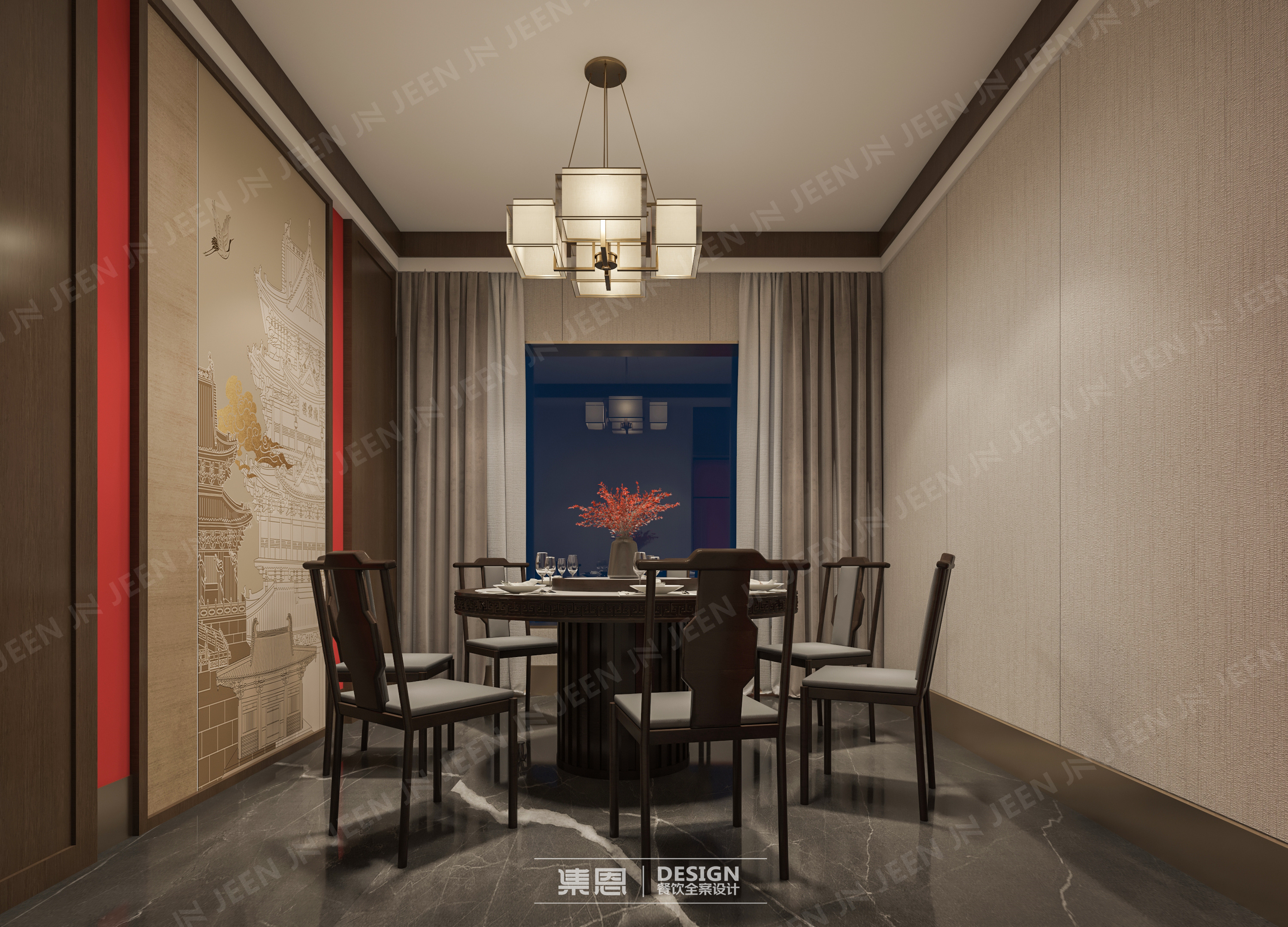 伟杰饭店·老式滋补烩面丨中国郑州丨集恩餐饮全案设计-13