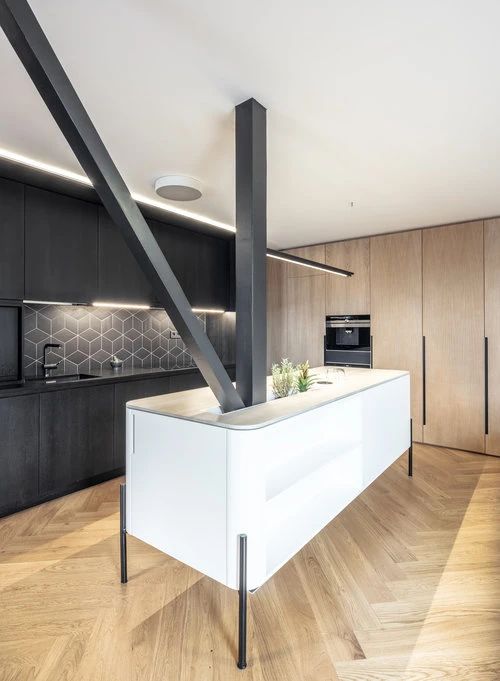 斯洛伐克不规则公寓翻新丨KuklicaSmerek-12