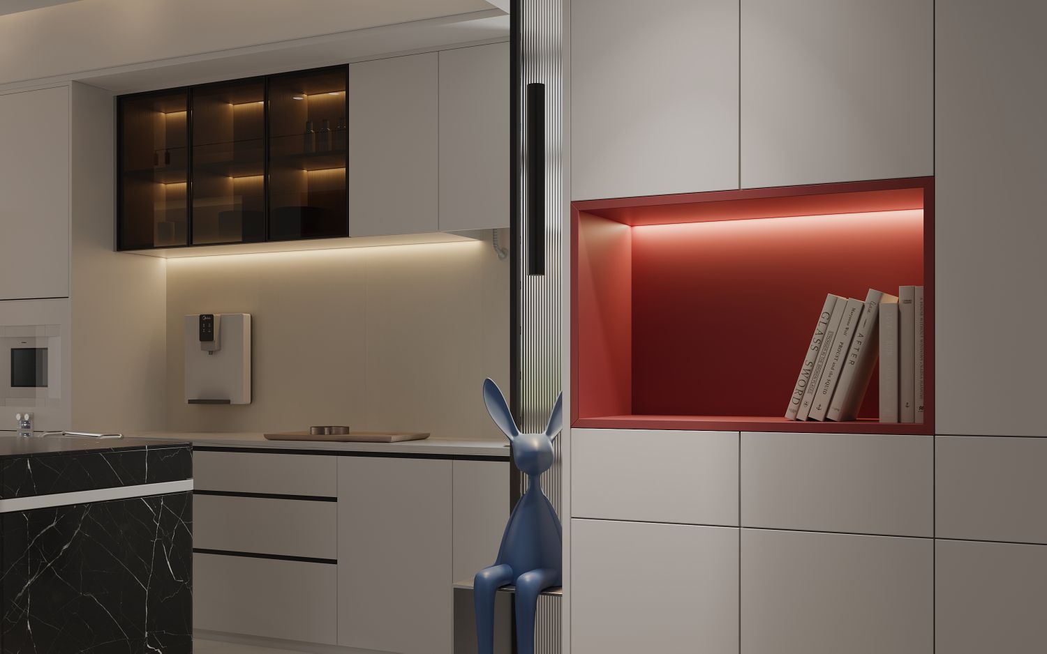 现在简约～一抹红-2