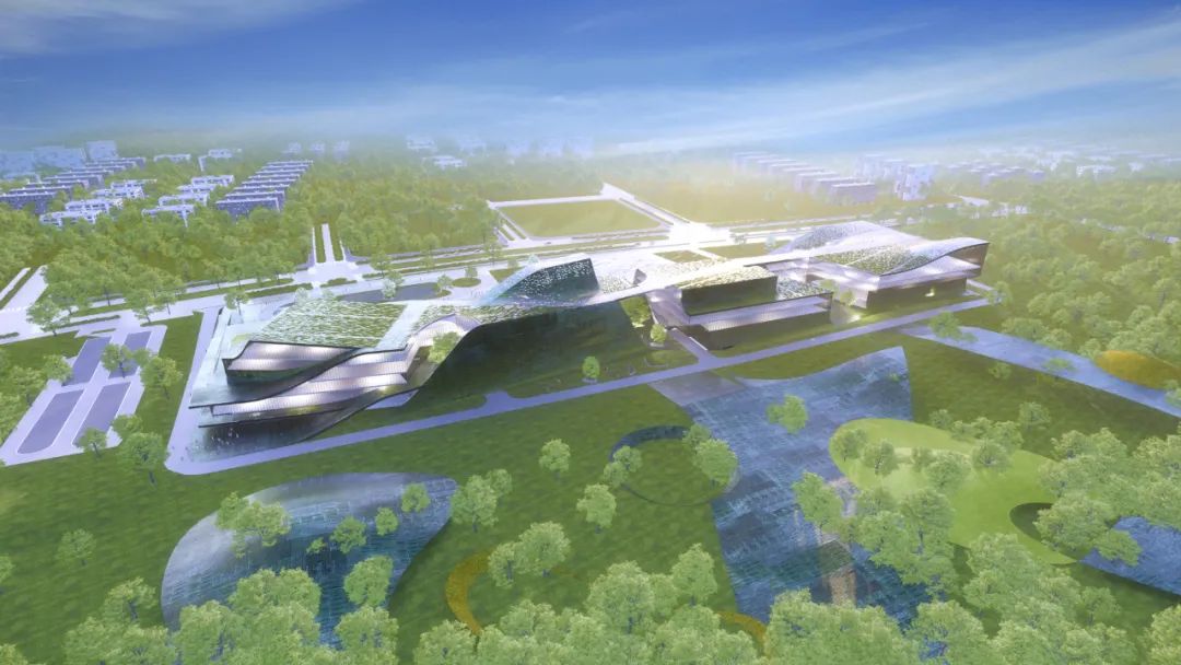 中法武汉生态示范城文化·体育活动中心丨中国武汉丨时境建筑,前海源点景观室内设计（深圳）有限公司-33