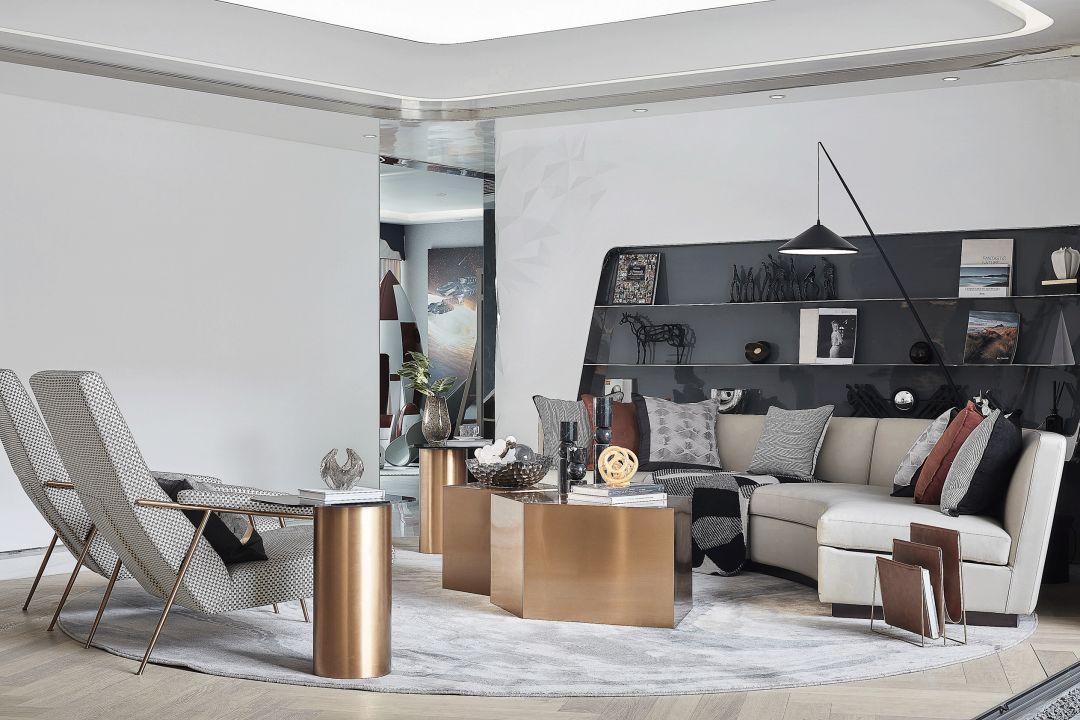 重庆龙湖揽境九曲河样板房——现代山水诗意空间-21