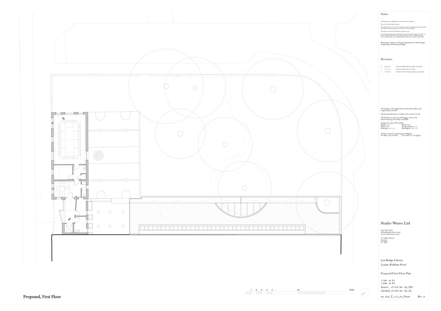 伦敦东区 Lea Bridge 图书馆咖啡厅及社区空间丨英国伦敦丨Studio Weave-57