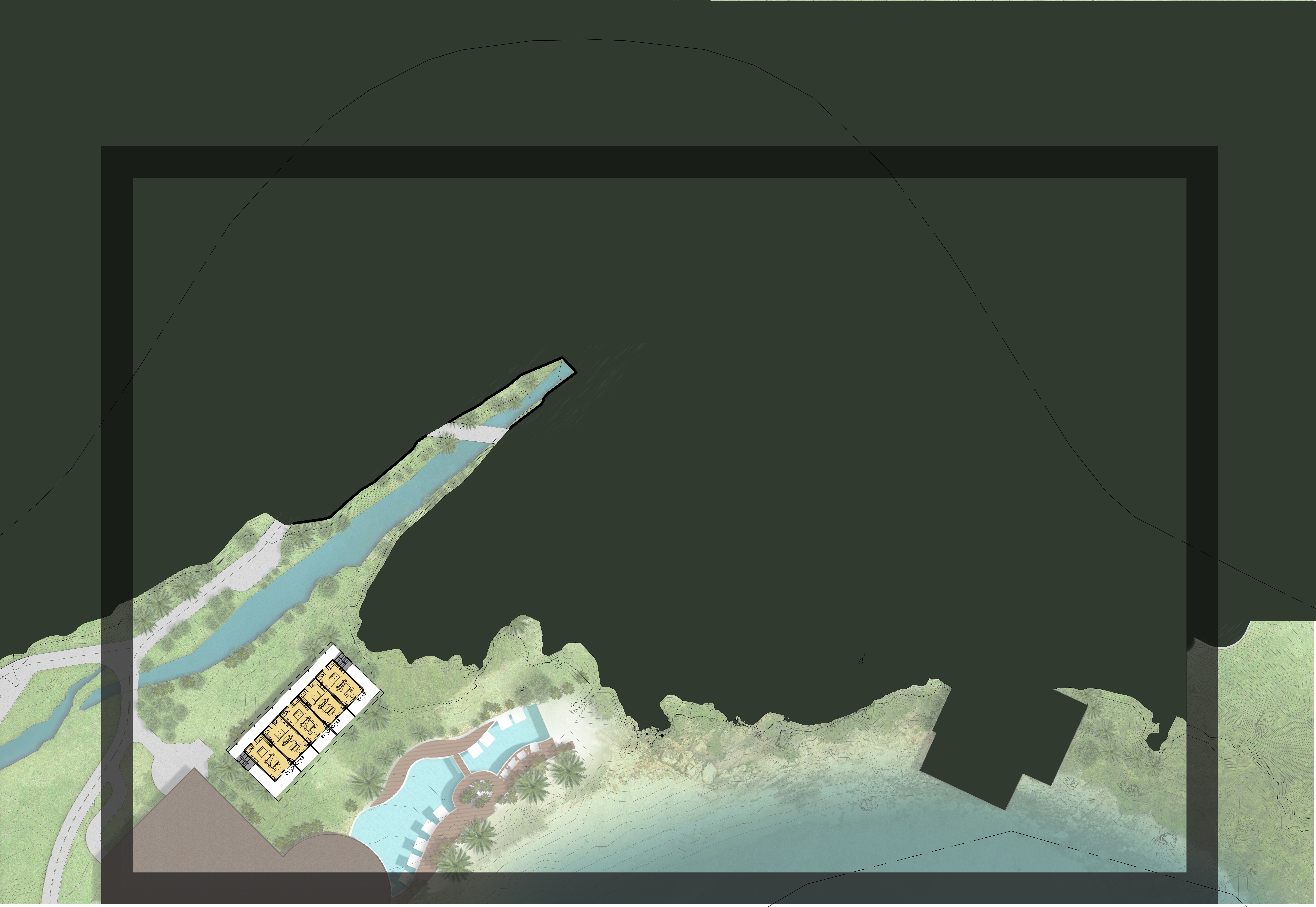 Resort facilities layout in Vietnam-43