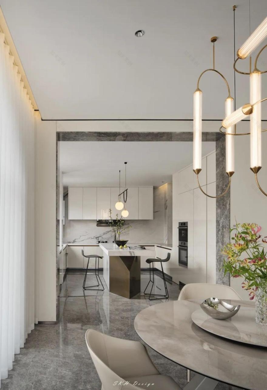 连云港 600㎡独栋别墅设计丨中国连云港丨观享际 SKH 室内设计-49