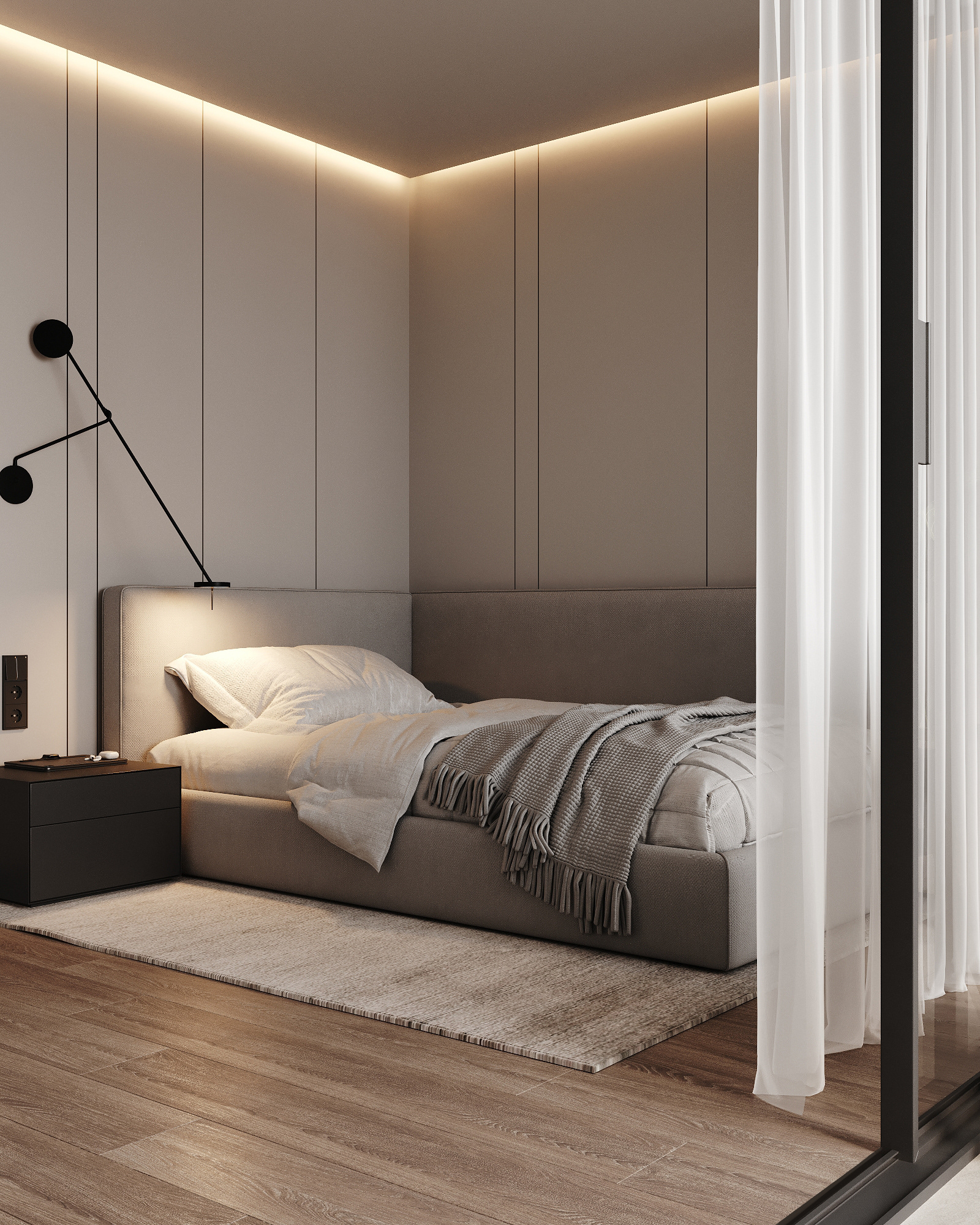 现代风格大型舒适公寓丨乌克兰丨Bodes studio-16