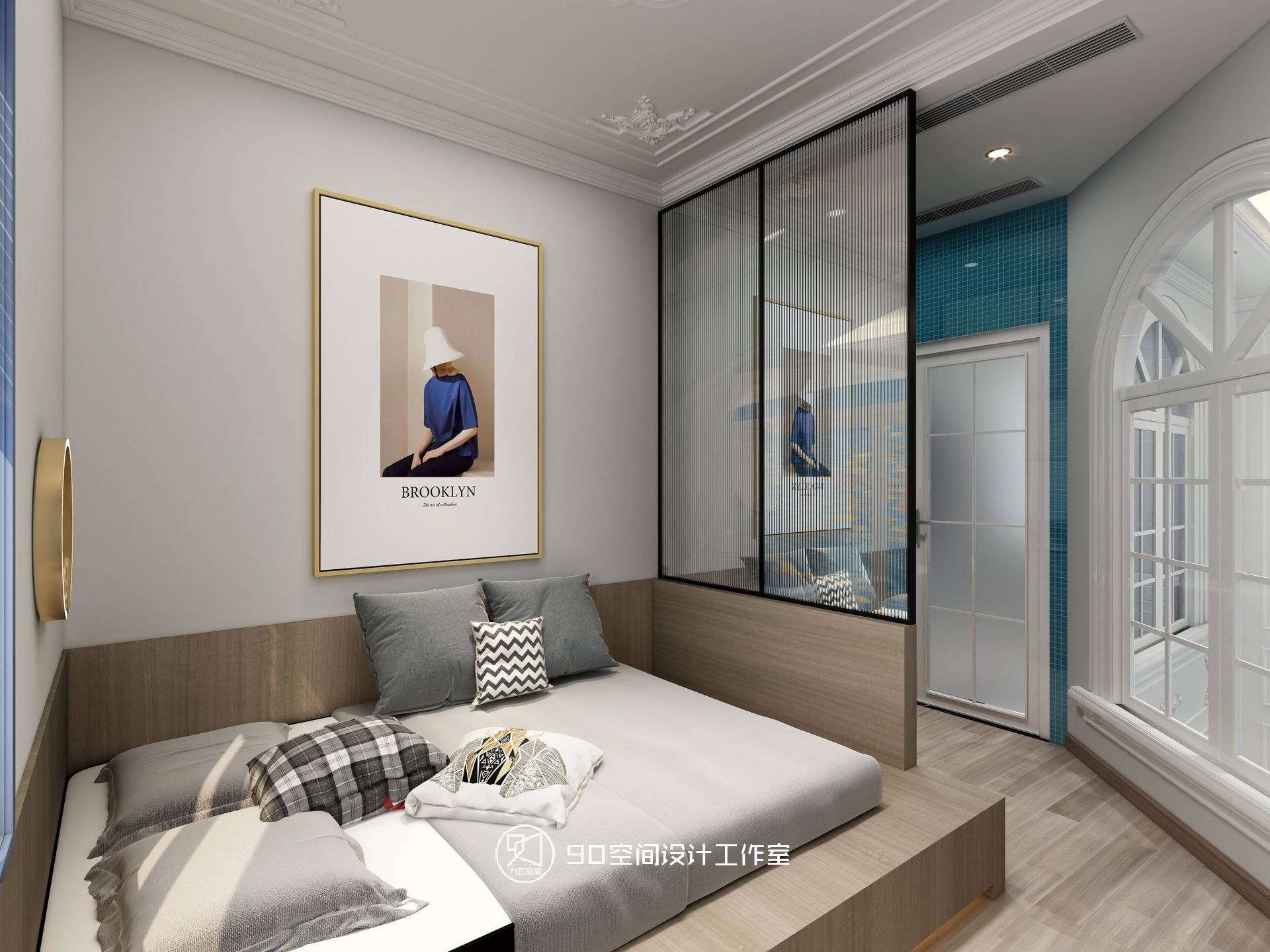 《光影流年》· 80 平方复古 LOFT 设计-40