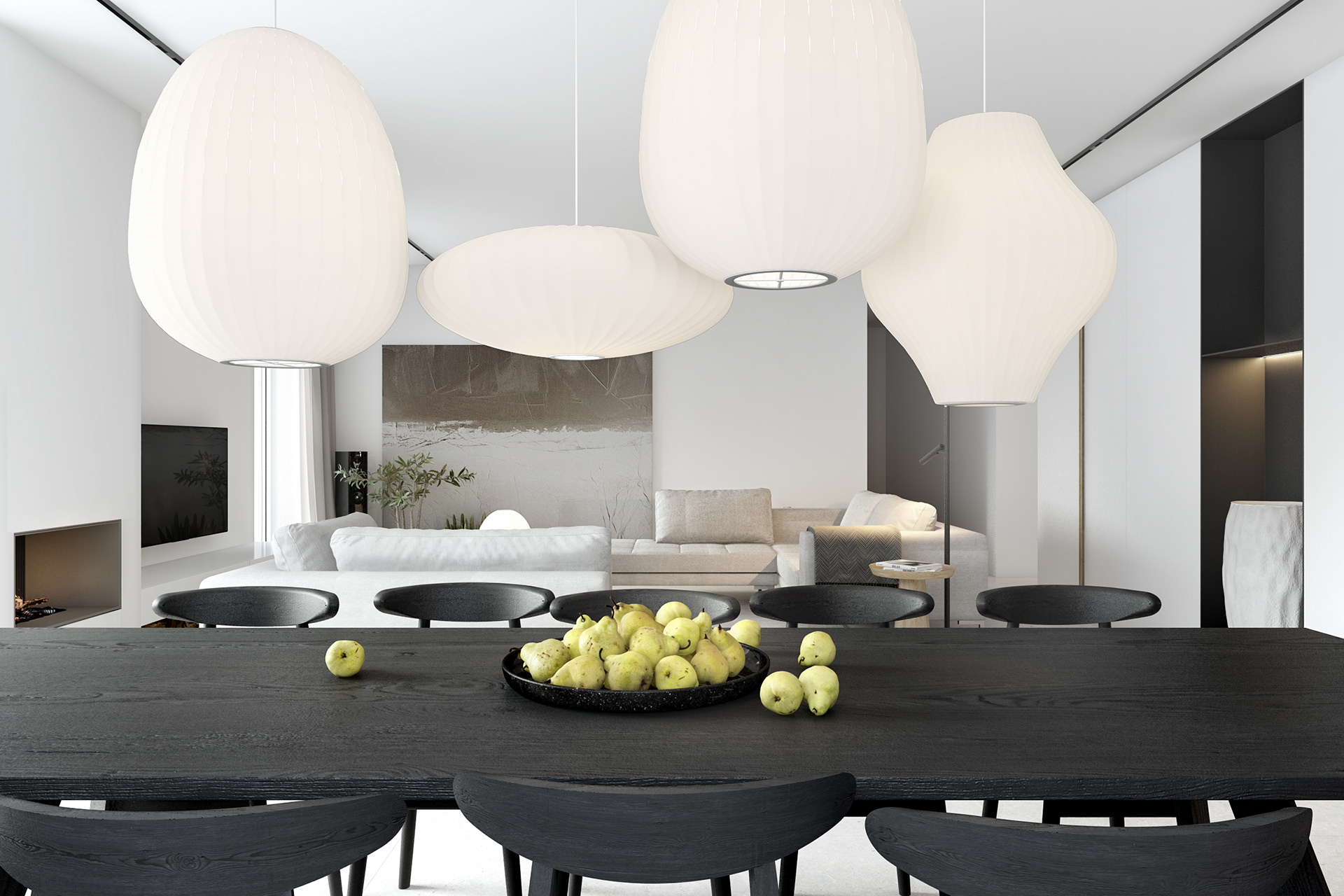 白色系+高级黑 极简主义的极简美-9